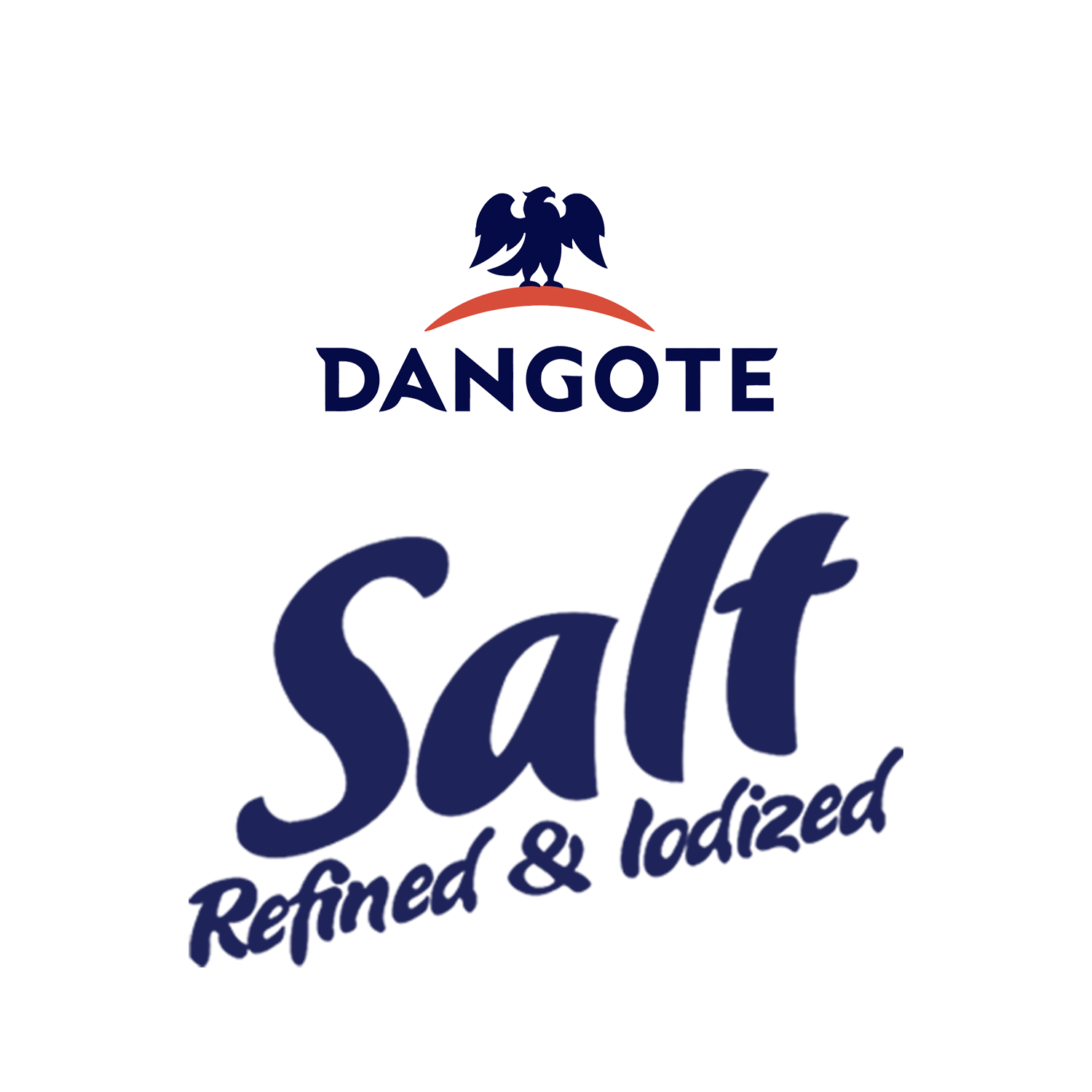Dangote Salt logo blue